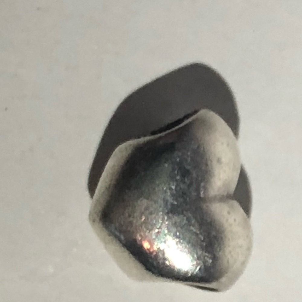 simple heart pandora charm